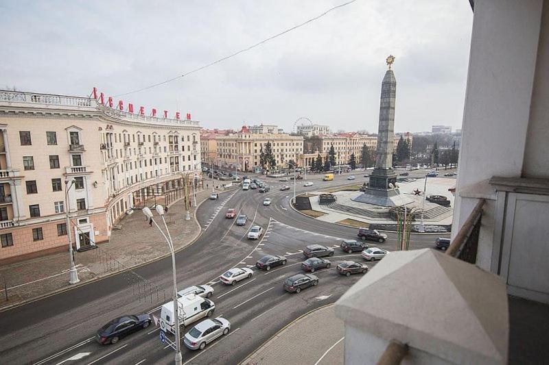 Апартаменты Площадь Победы มินสก์ ภายนอก รูปภาพ